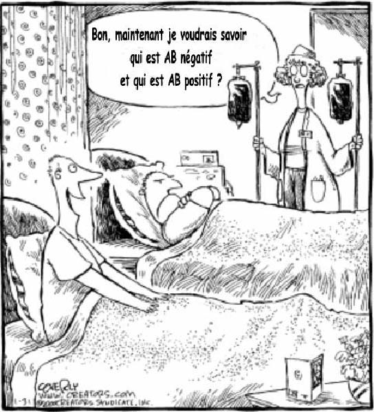 AB positif contre AB negatif-humourenvrac